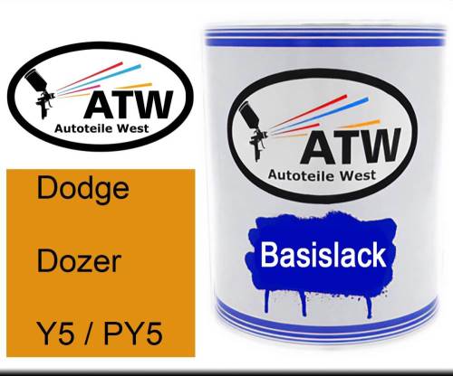 Dodge, Dozer, Y5 / PY5: 1L Lackdose, von ATW Autoteile West.